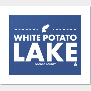 Oconto County, Wisconsin - White Potato Lake Posters and Art